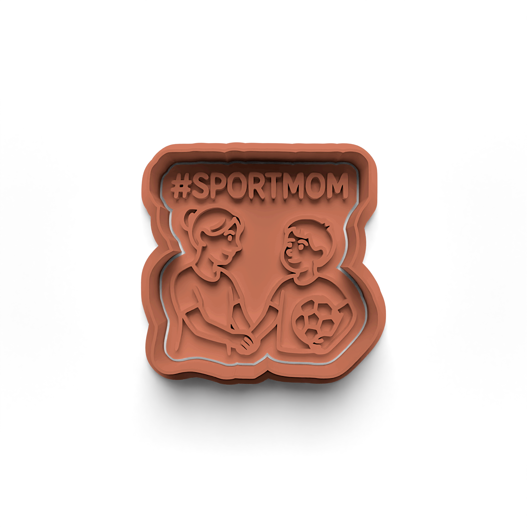 Mother's Day Cookie Cutter Stamp and Cutter Set (0324_3)
