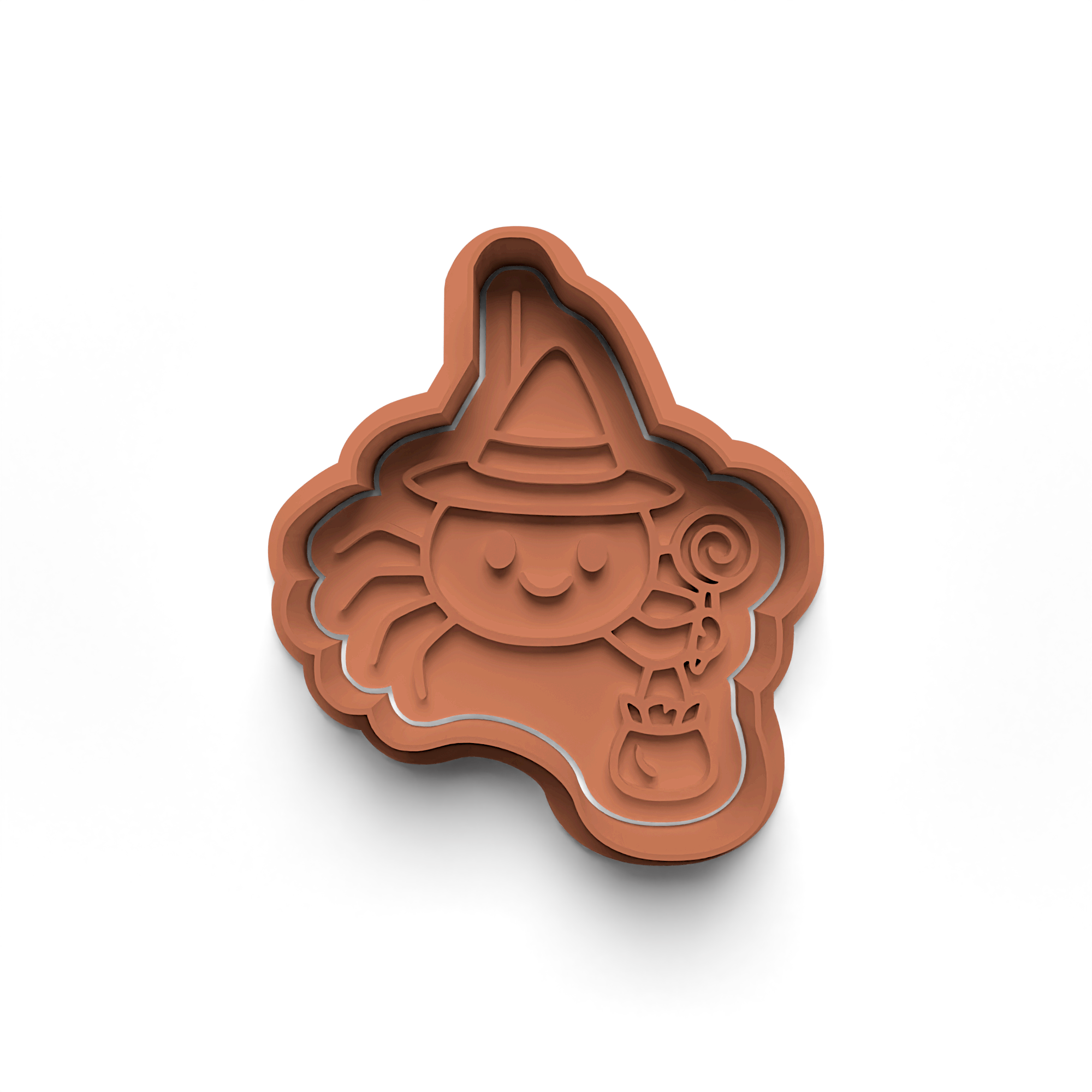 Coffin Cookie Cutter Stamp and Cutter Set (0417_7)