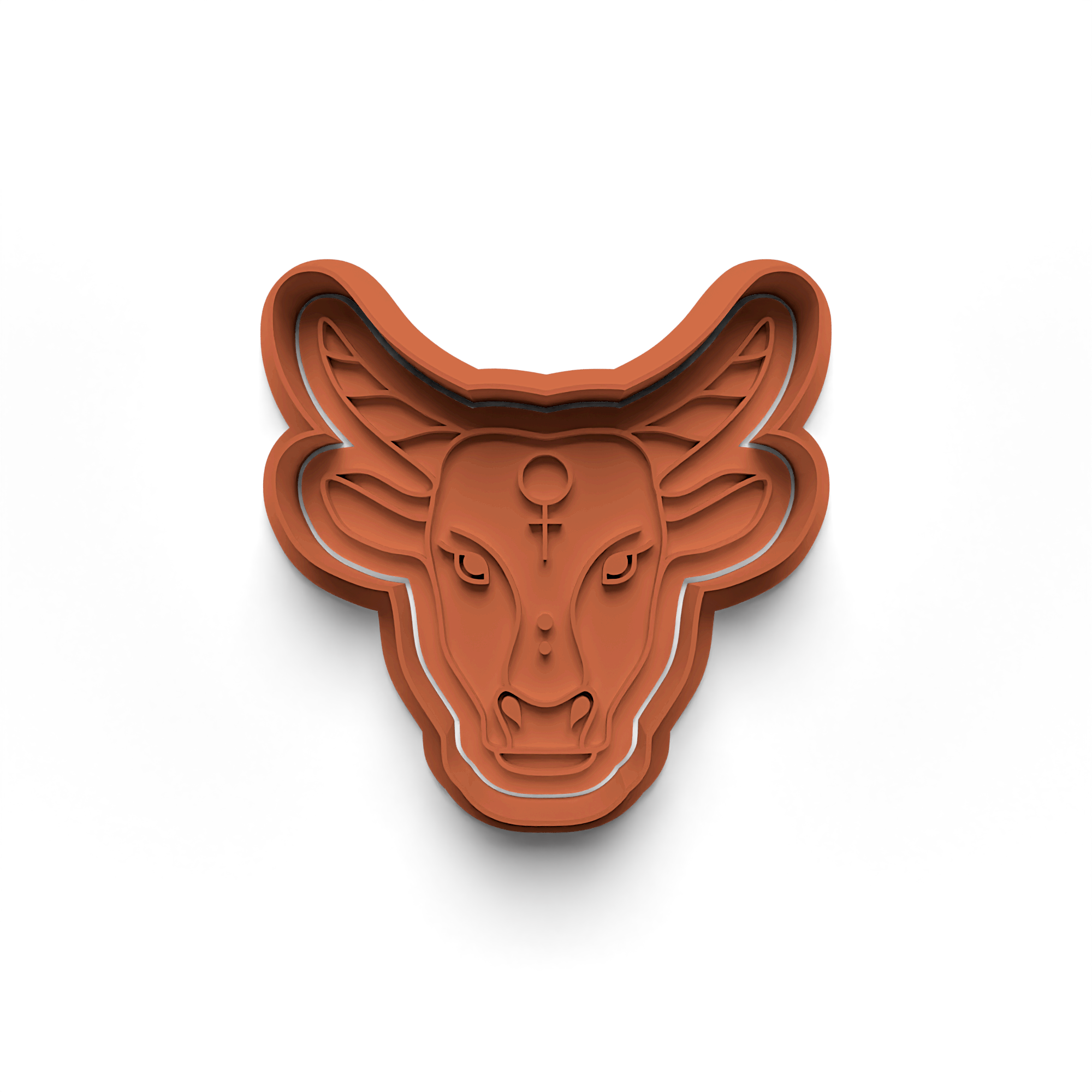 Taurus Cookie Cutter Stamp and Cutter Set (0330_10)