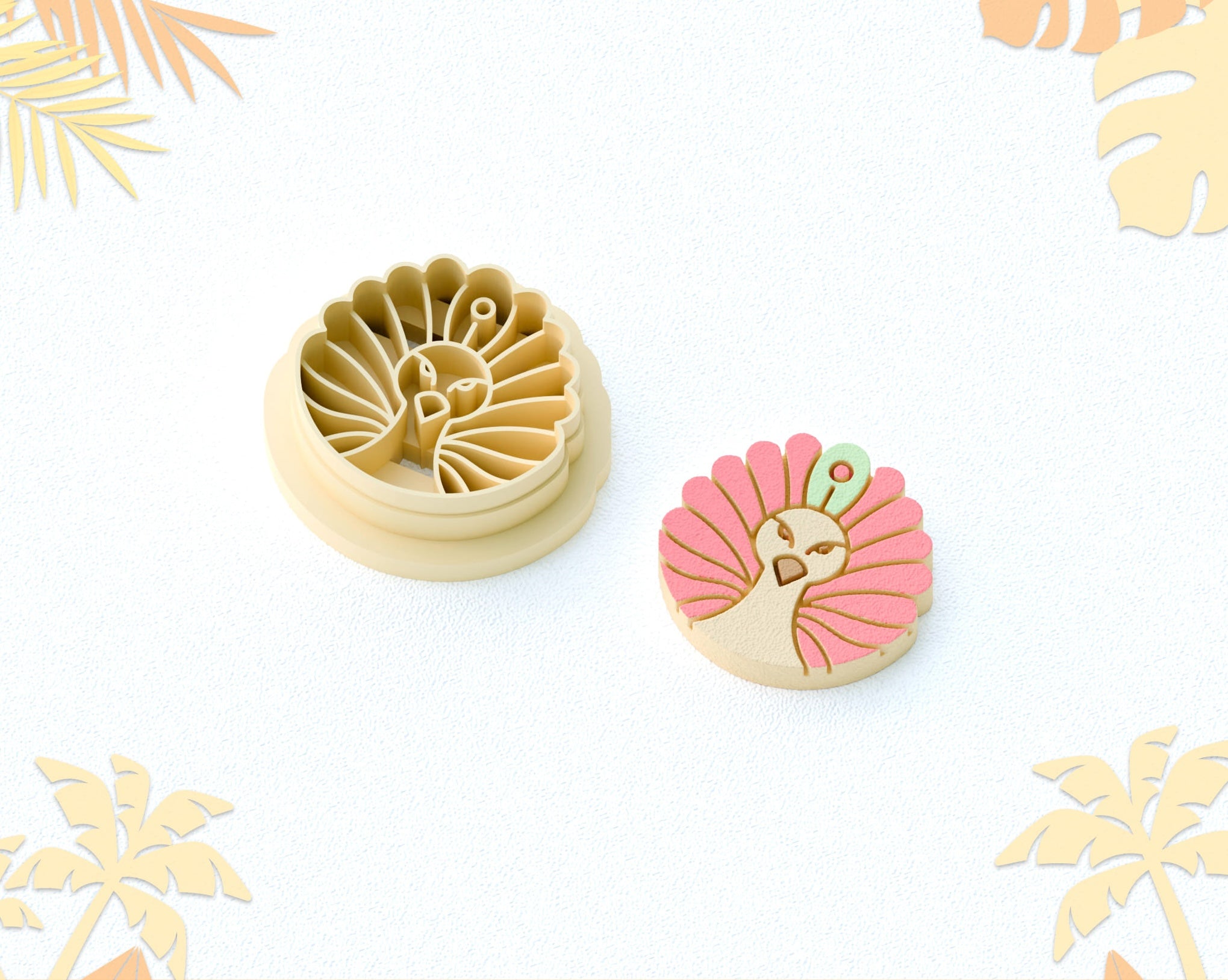 Broken Heart Polymer Clay Cutter