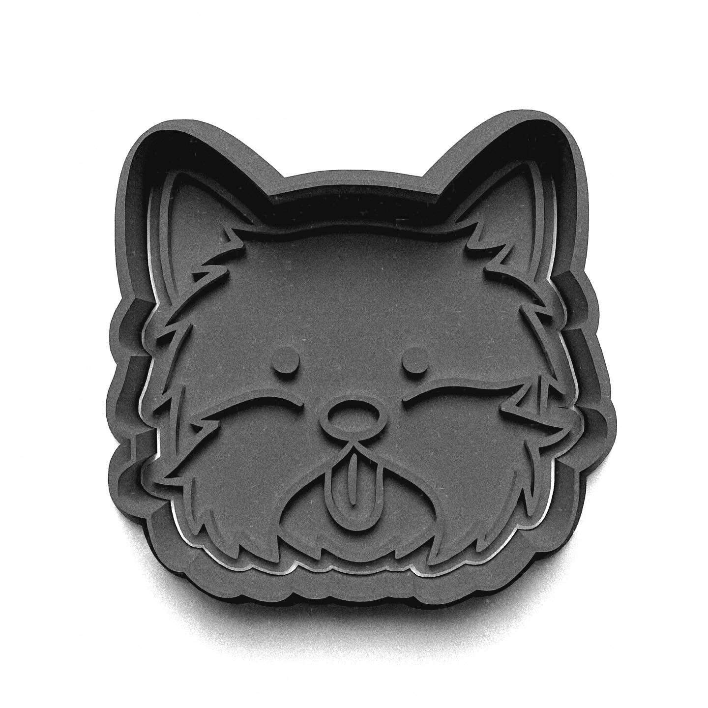 Dogs #4 Cookie Stamp and Cutter Set