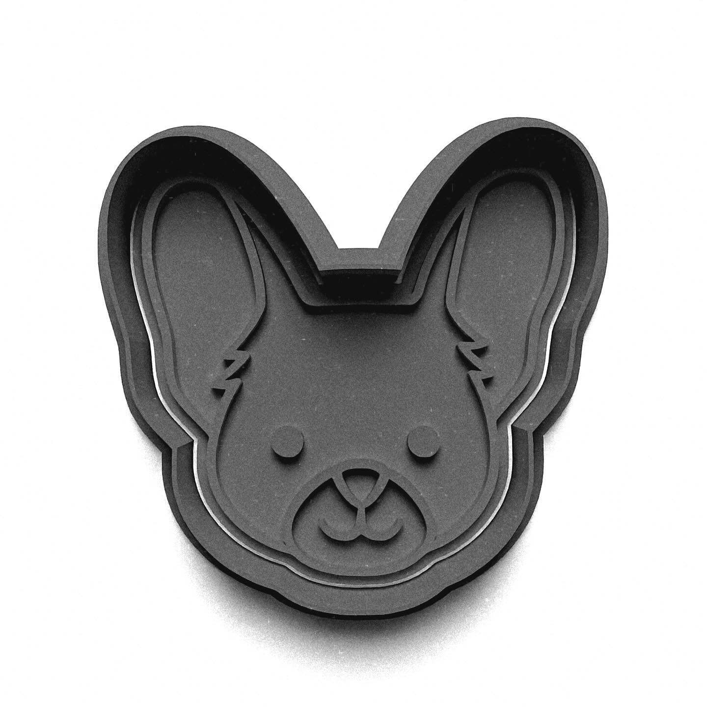 Dogs Cookie Cutter Stamp and Cutter Set (0083_4)