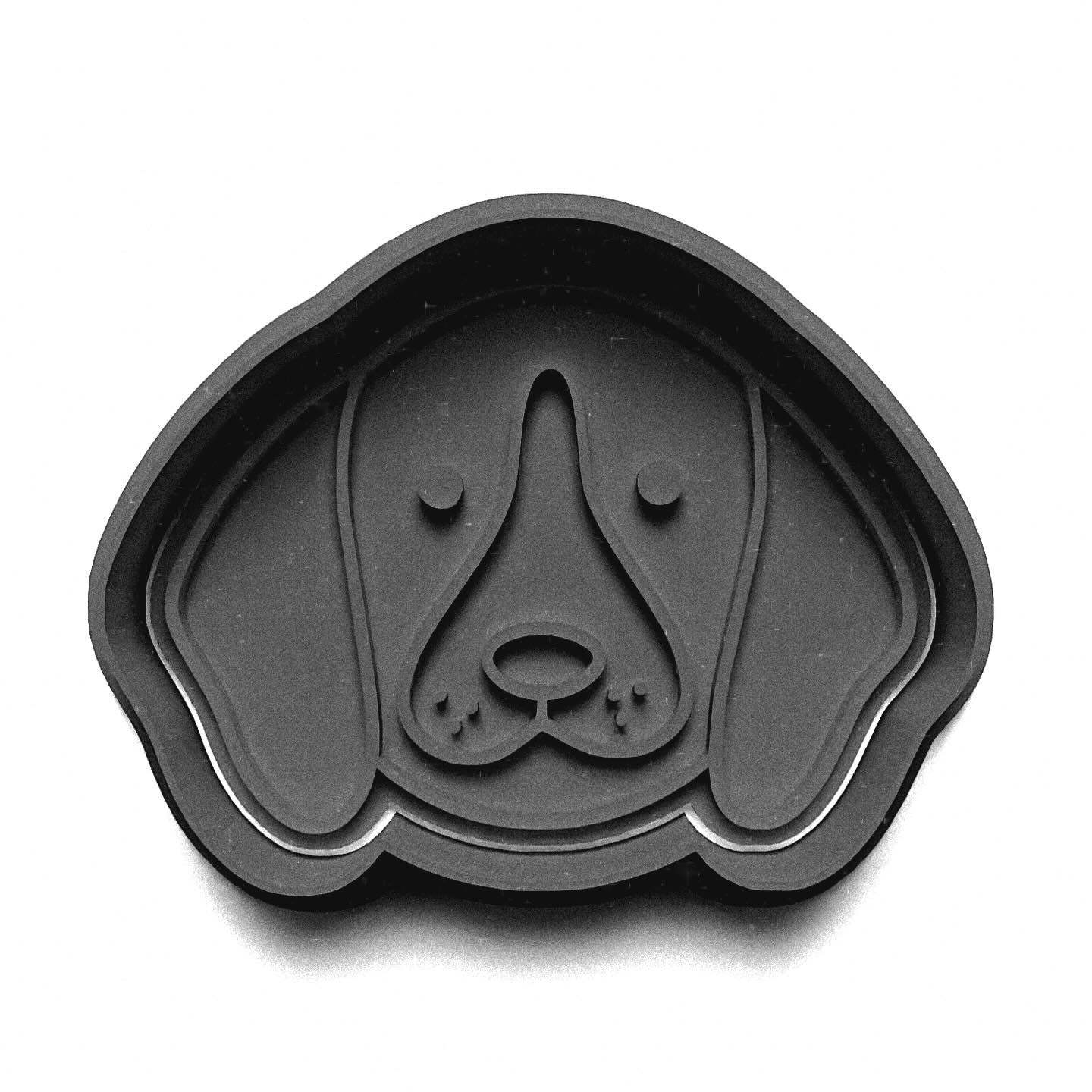 Dogs Cookie Cutter Stamp and Cutter Set (0083_1)