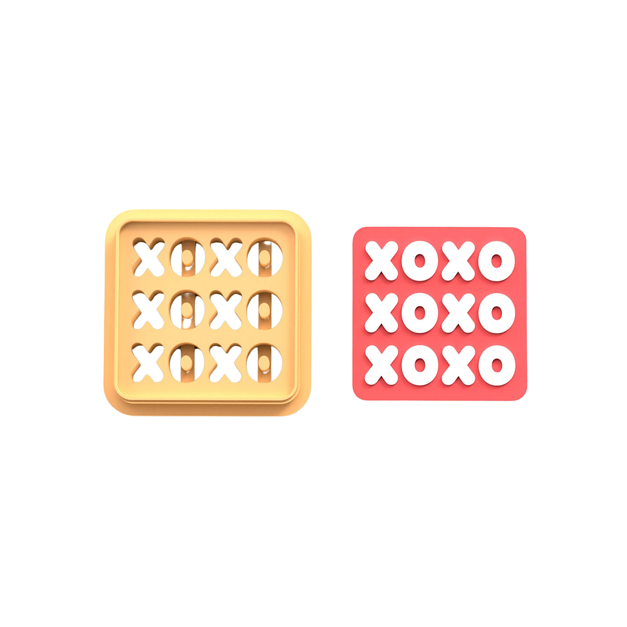 XOXO Polymer Clay Cutter