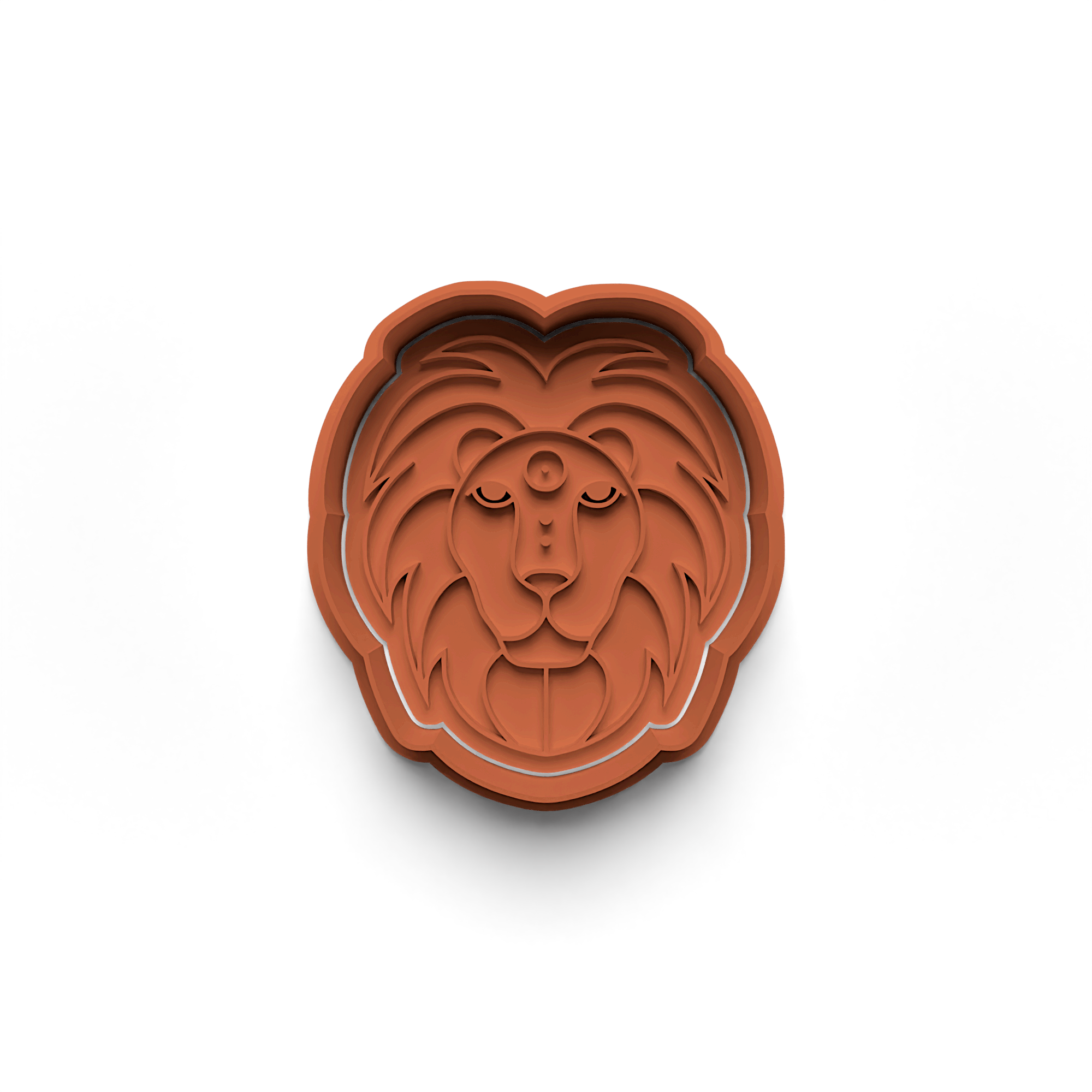 Leo Cookie Cutter Stamp and Cutter Set (0330_5)