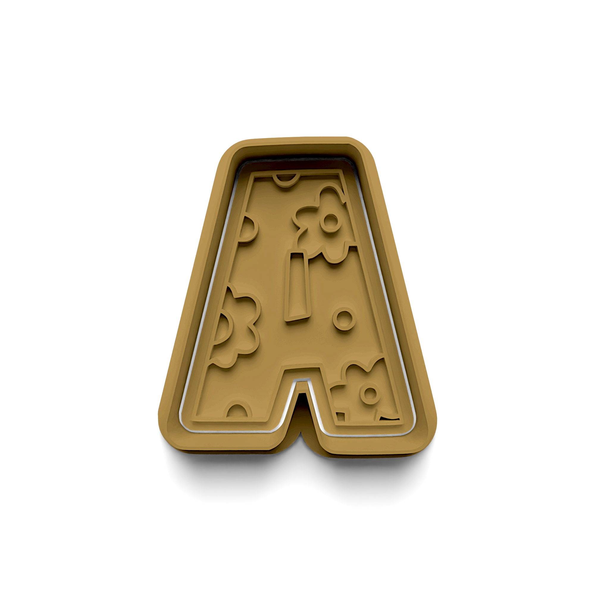 Dinosaur Numbers Cookie Cutter Stamp and Cutter Set (0808_9)