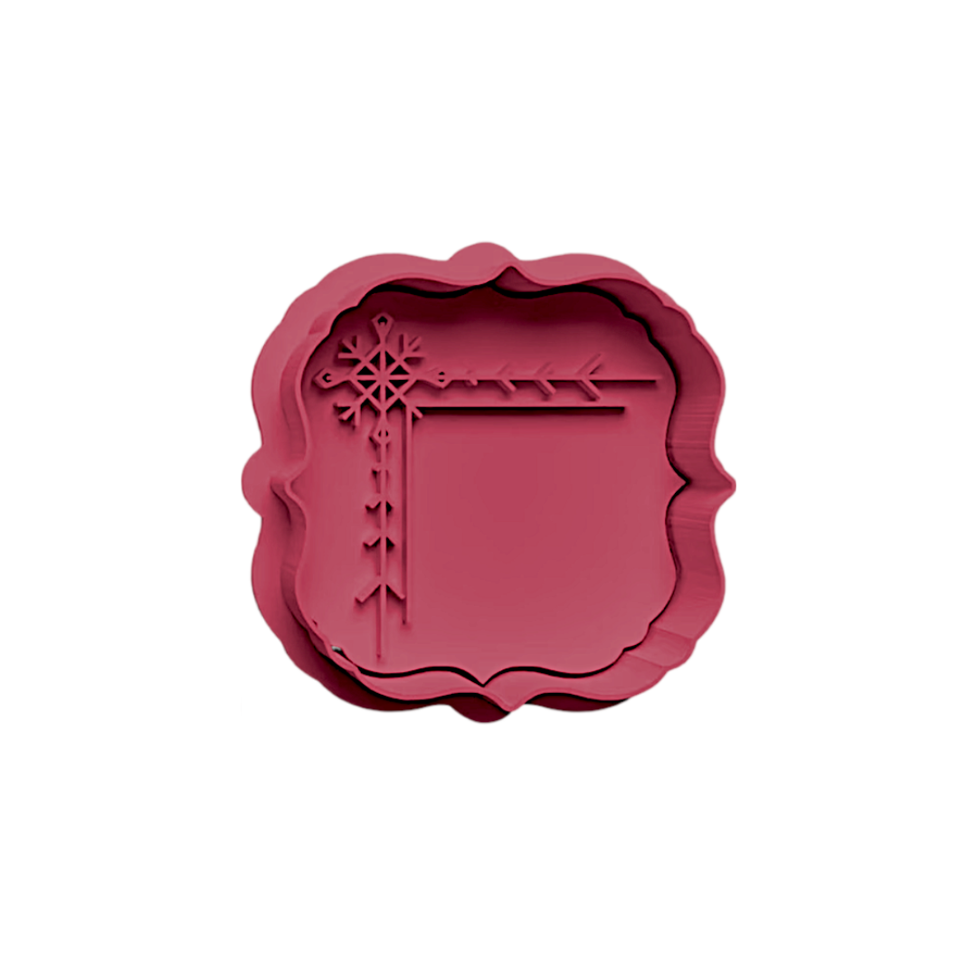 Engagement #3 Cookie Stamp and Cutter Set