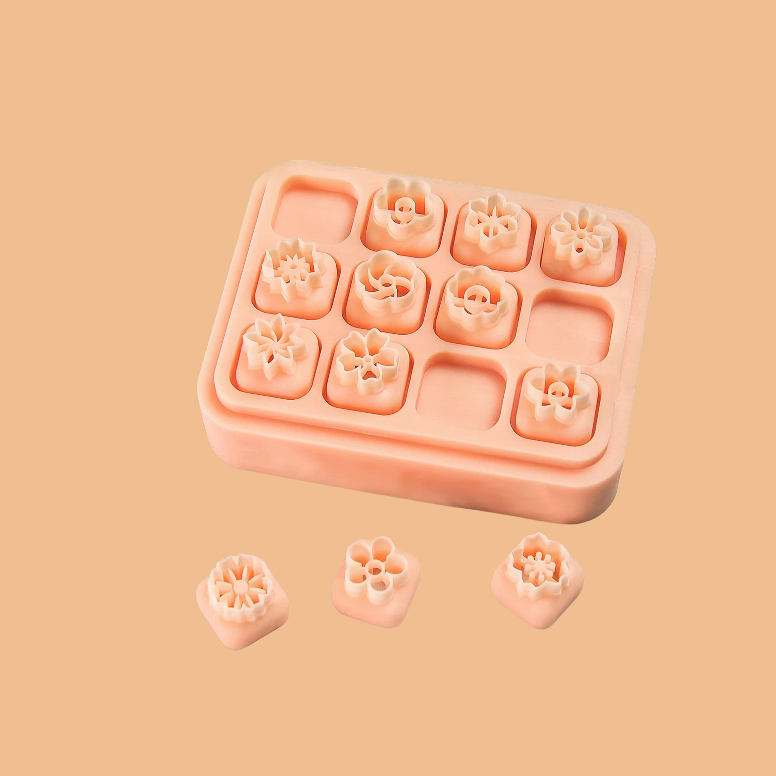 Succulent Polymer Clay Cutter Pack (1131) 7 Pieces