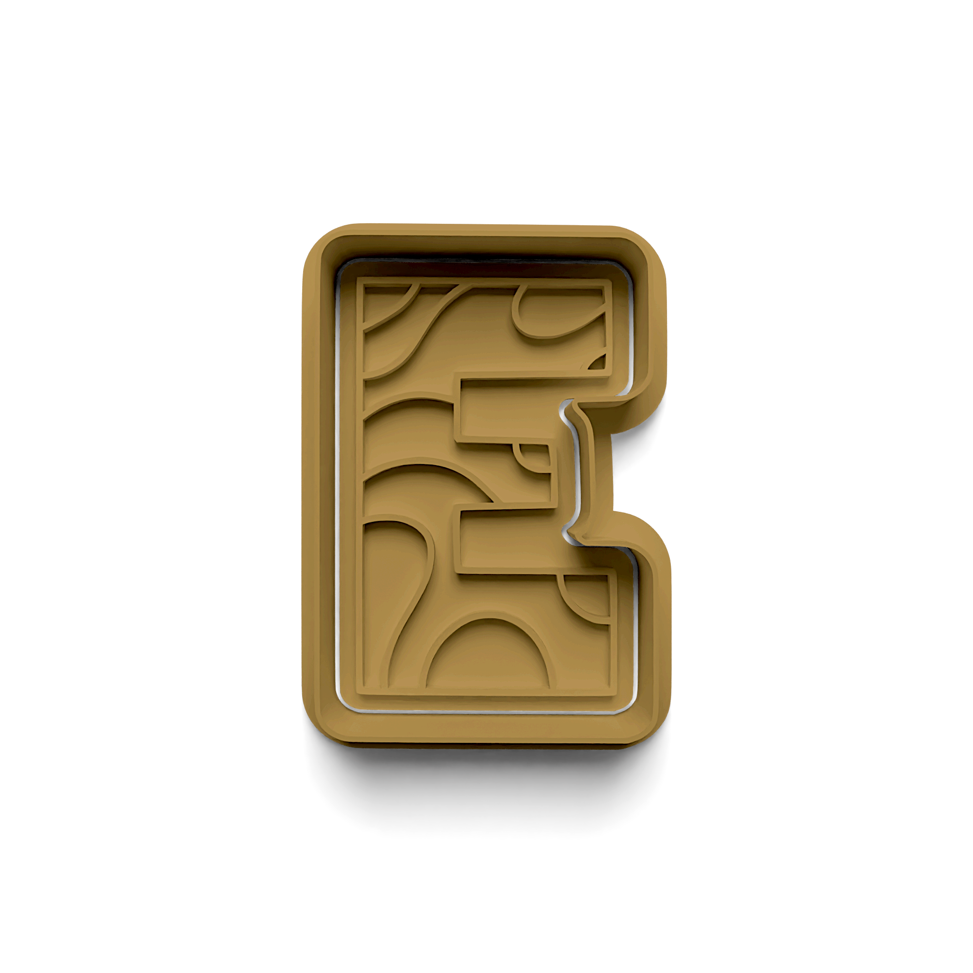 Dinosaur Numbers Cookie Cutter Stamp and Cutter Set (0808_9)