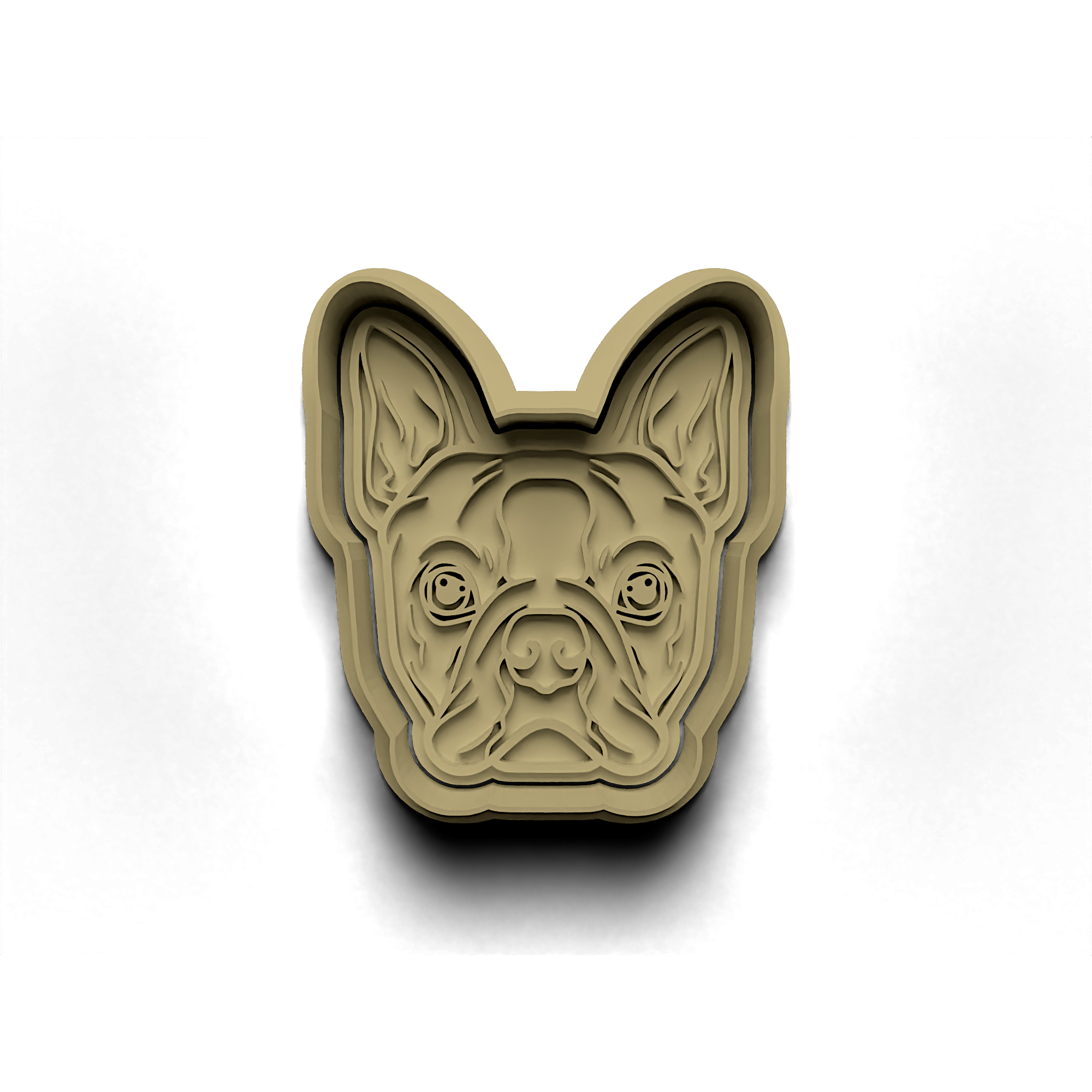 Boston Terrier Cookie Cutter Stamp and Cutter Set