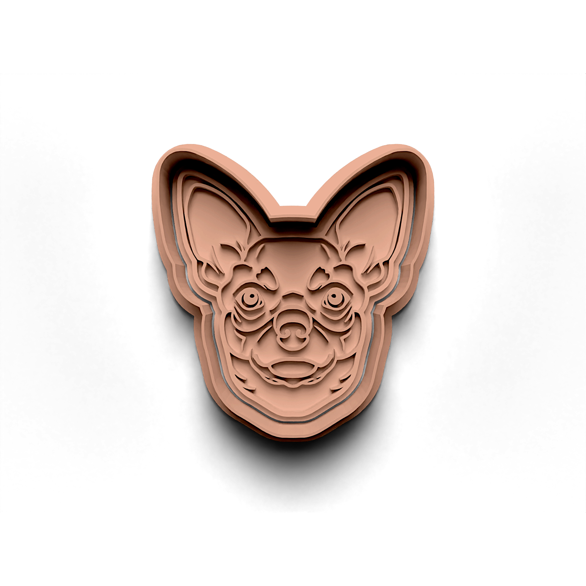 Chihuahua Cookie Cutter Stamp and Cutter Set