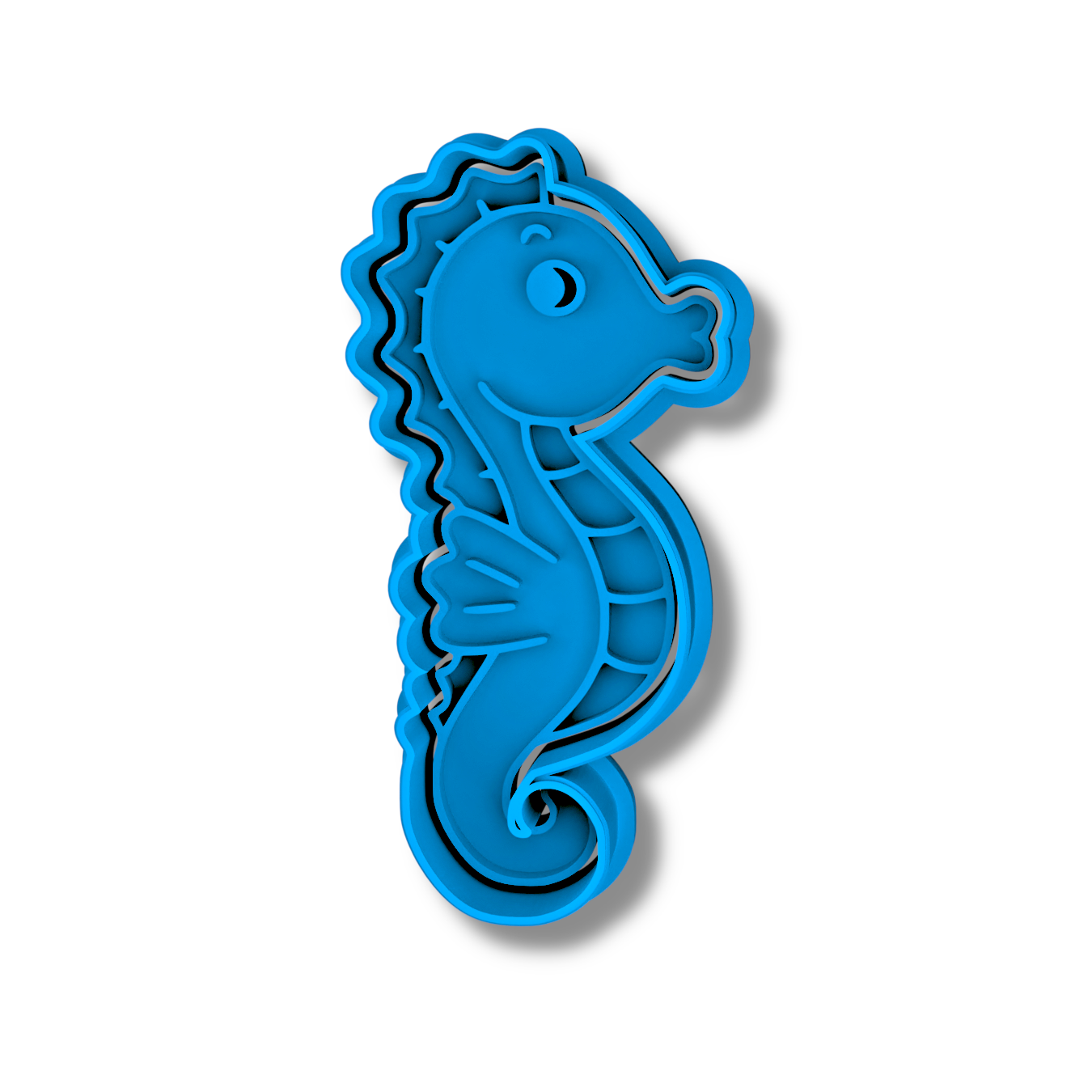 Seahorse Cookie Stamp and Cutter Set