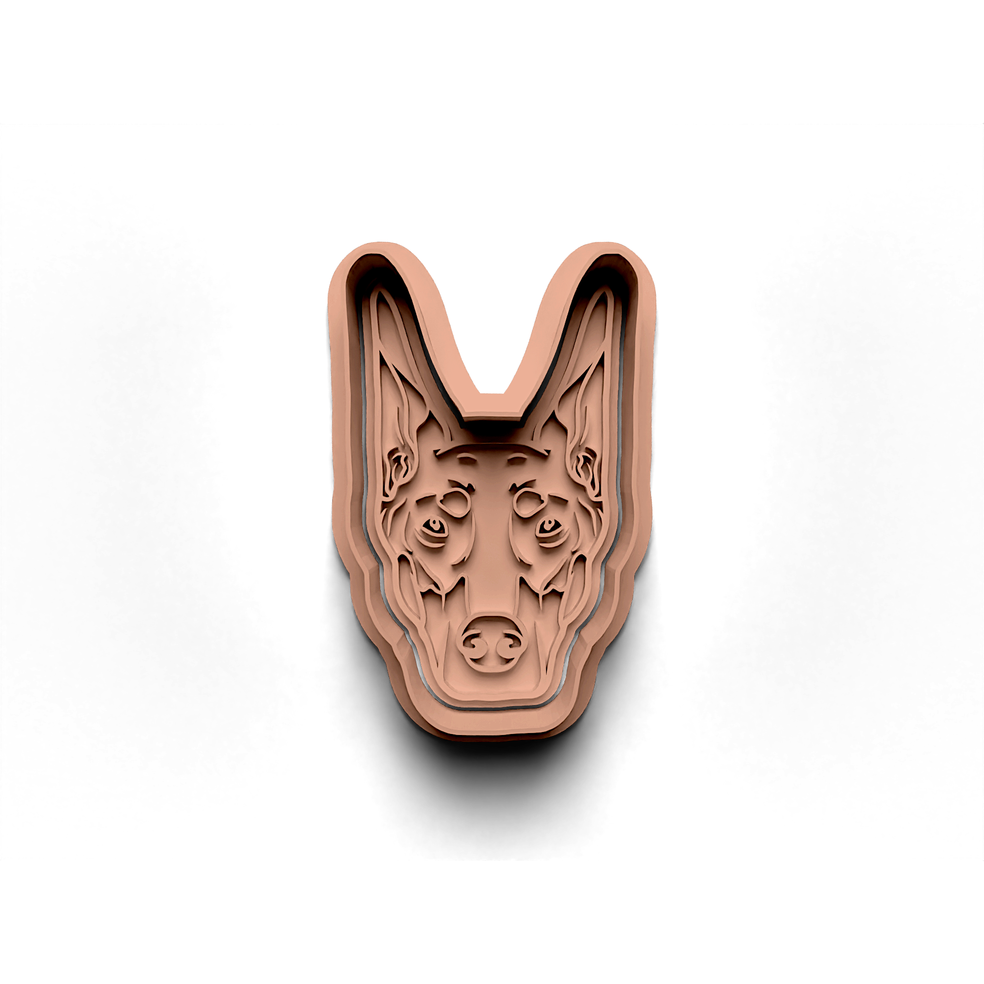 Doberman Cookie Cutter Stamp and Cutter Set