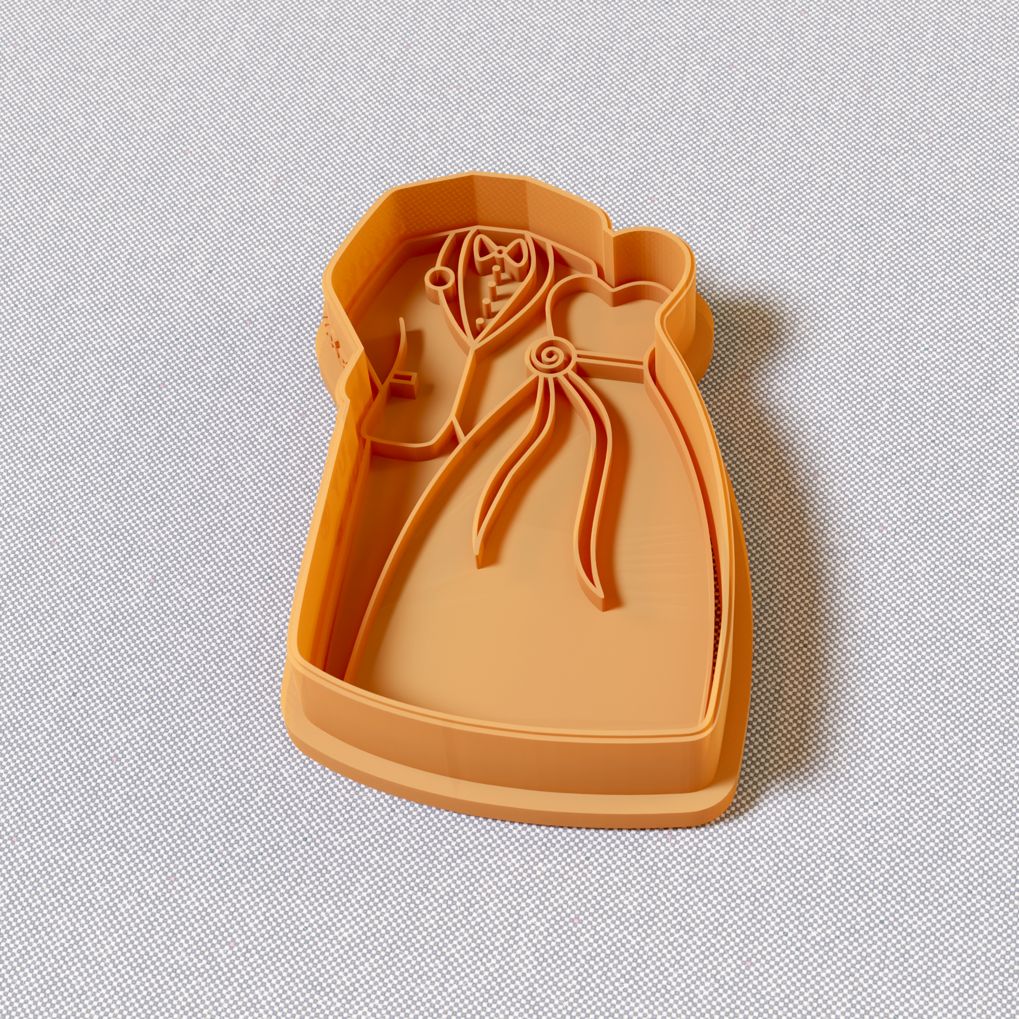 Ring Cookie Mold Stamp and Cutter Set