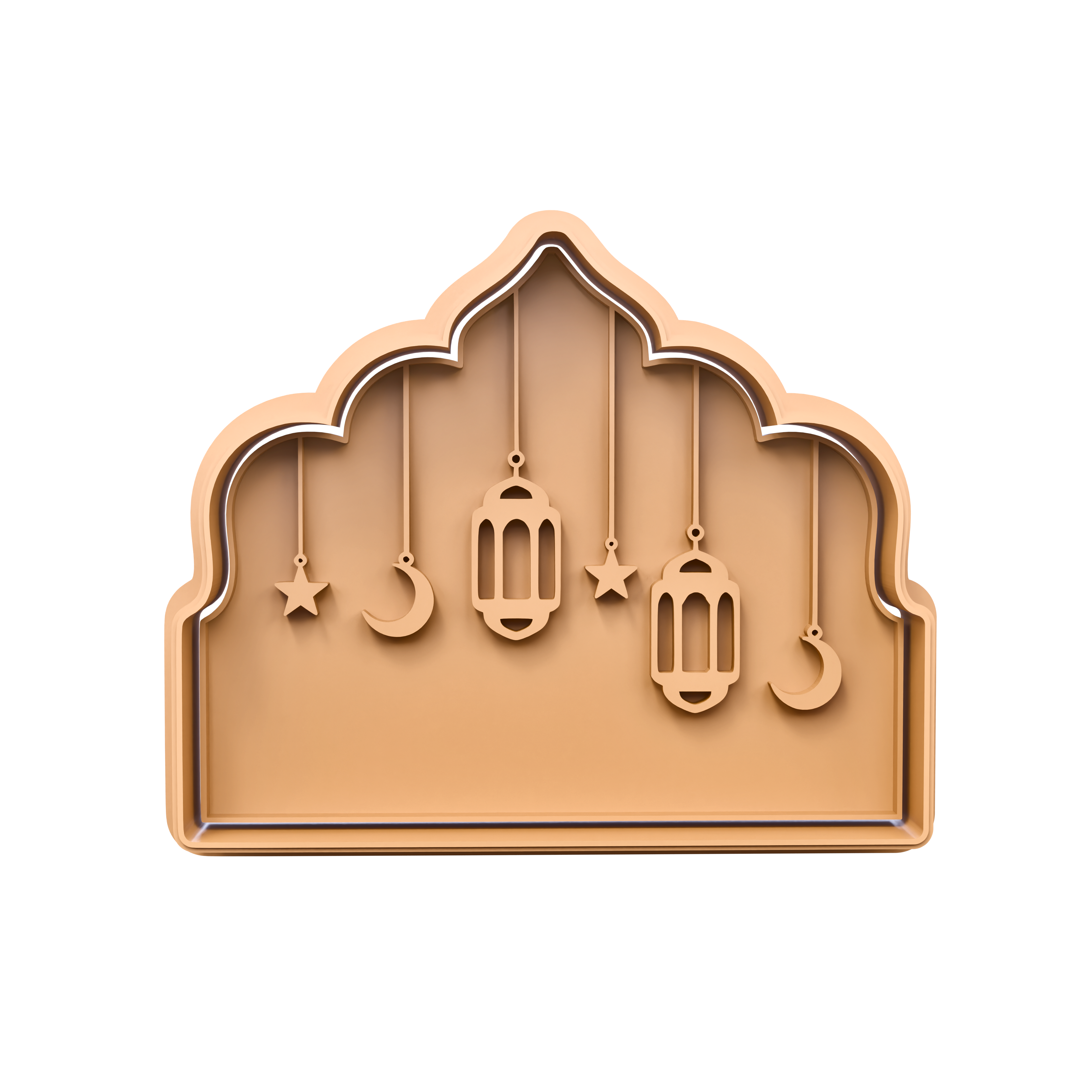 Ramadan #1 Cookie Cutter Stamp and Cutter Set