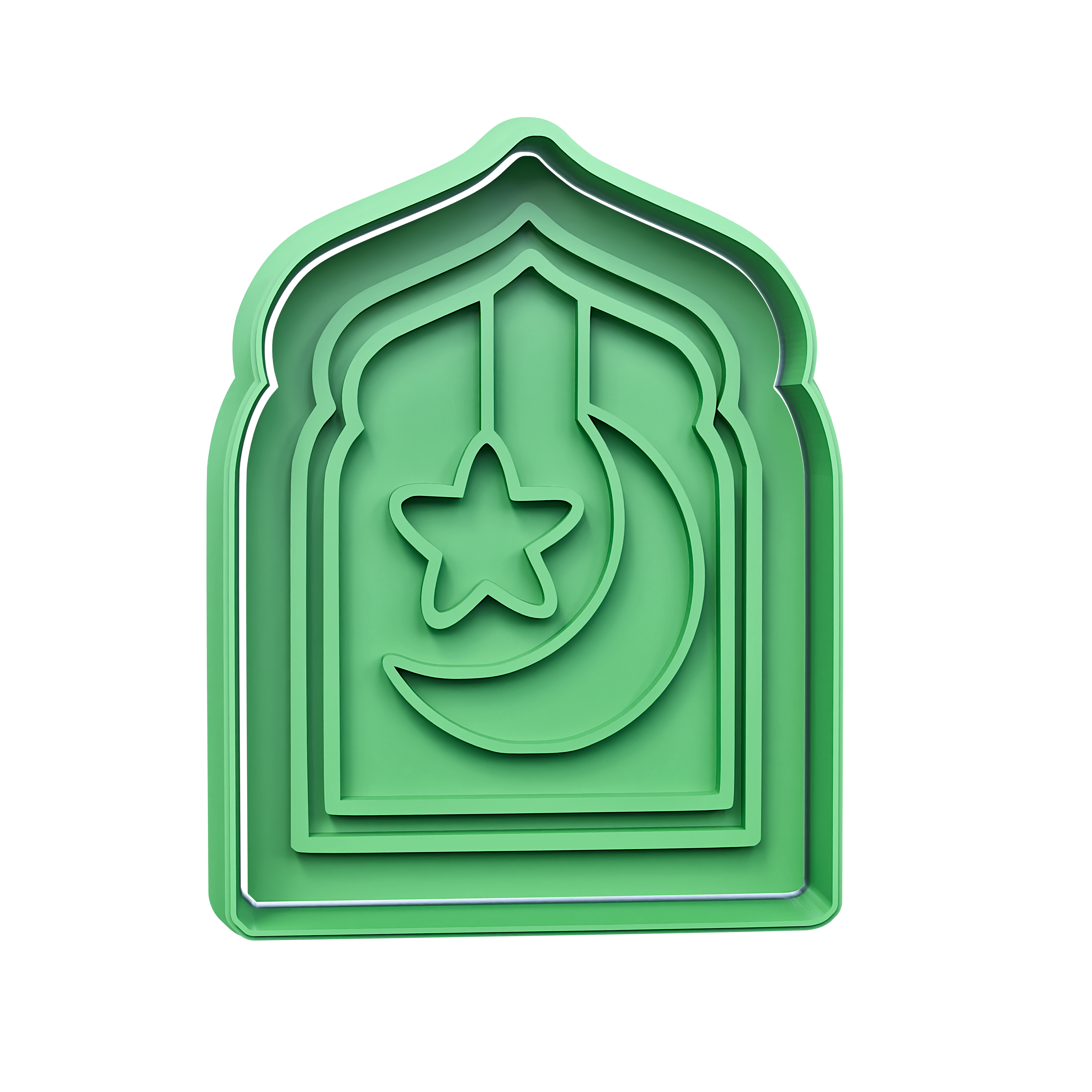 Ramadan #4 Cookie Cutter Stamp and Cutter Set